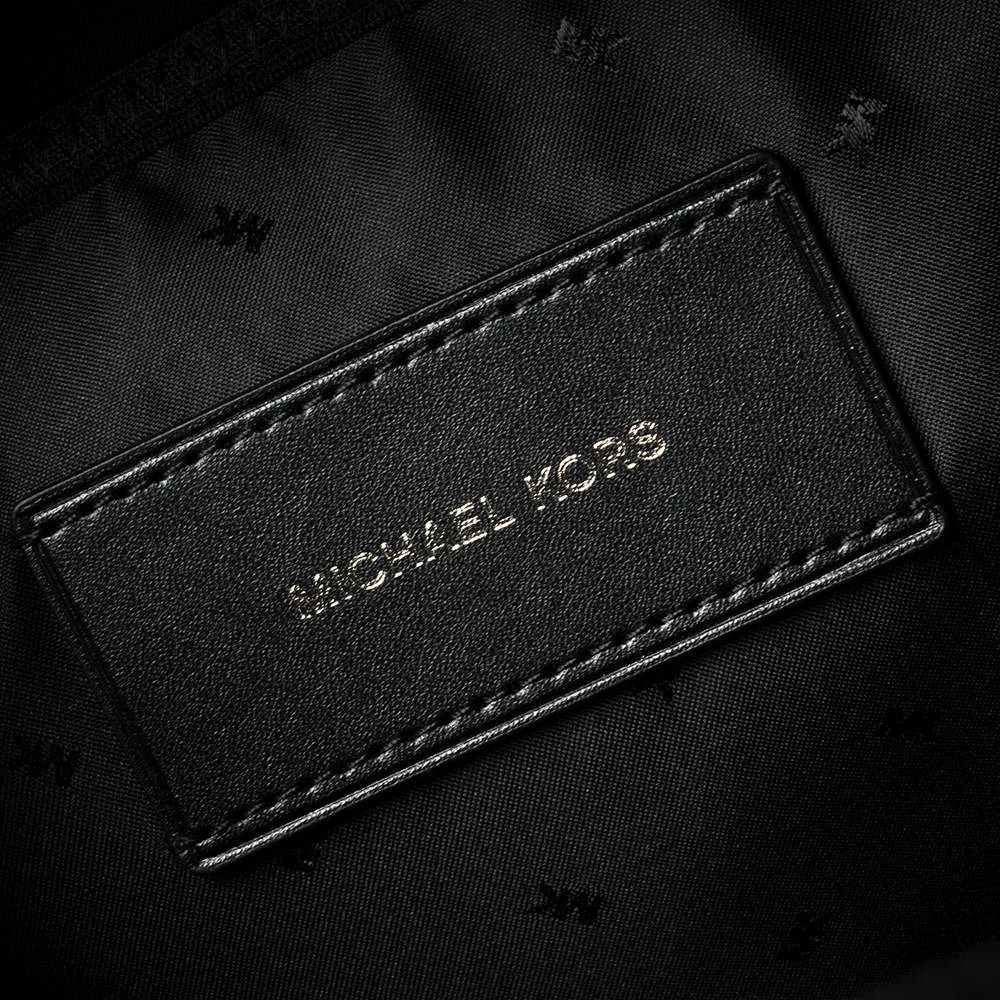 Michael Kors Blue/Black Nylon And Leather Kent Backpack For Men - Image 8