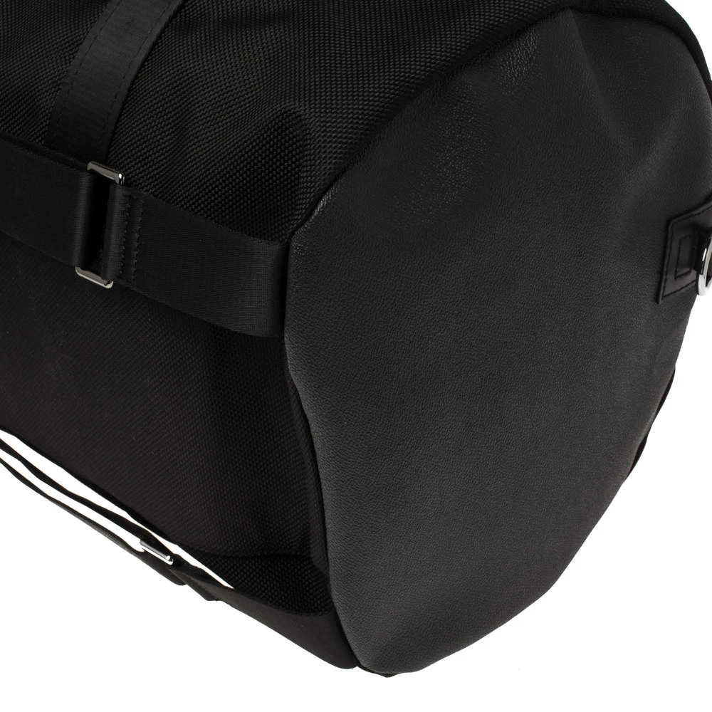 Michael Kors Black Nylon And Leather Kent Sport Convertible Backpack To Duffel Bag For Men - Image 12