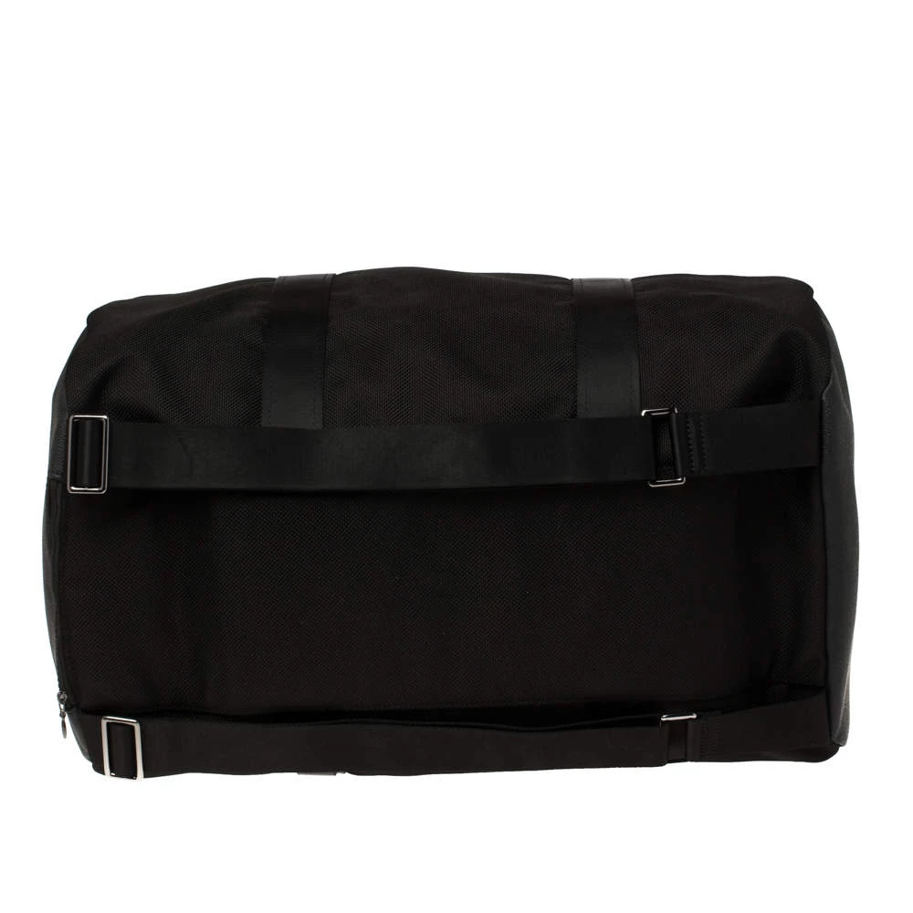 Michael Kors Black Nylon And Leather Kent Sport Convertible Backpack To Duffel Bag For Men - Image 6