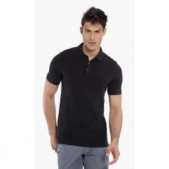 Michael Kors Black Modern Fit Polo Shirt M For Men