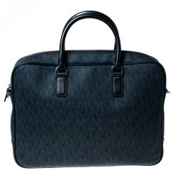 Michael Kors Signature Monogram Jet Set Briefcase For Men