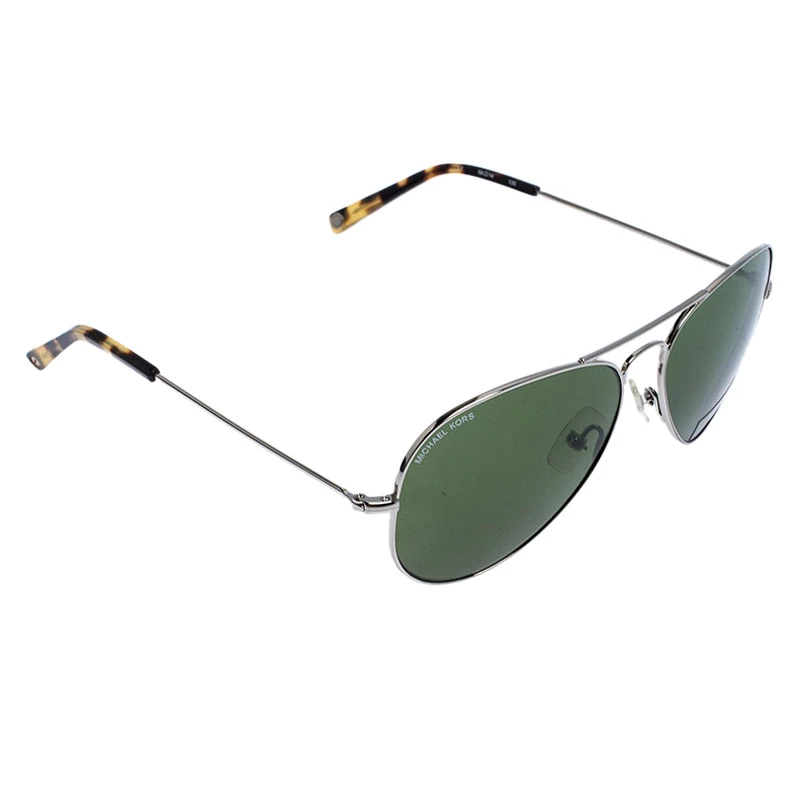 Michael Michael Kors Green M2047S Jetset Aviator Sunglasses For Women