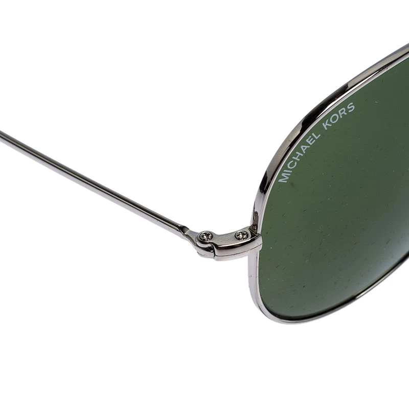 Michael Michael Kors Green M2047S Jetset Aviator Sunglasses For Women - Image 4