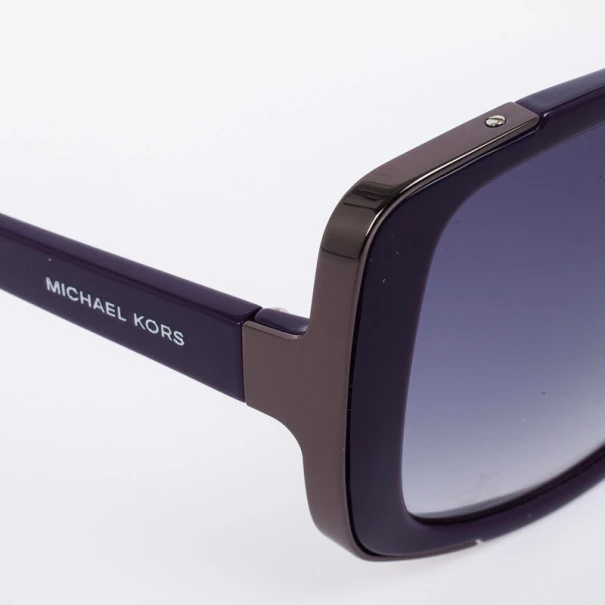 Michael Kors MKS290 Purple Gabriella Oversized Womens Sunglasses For Women - Image 4