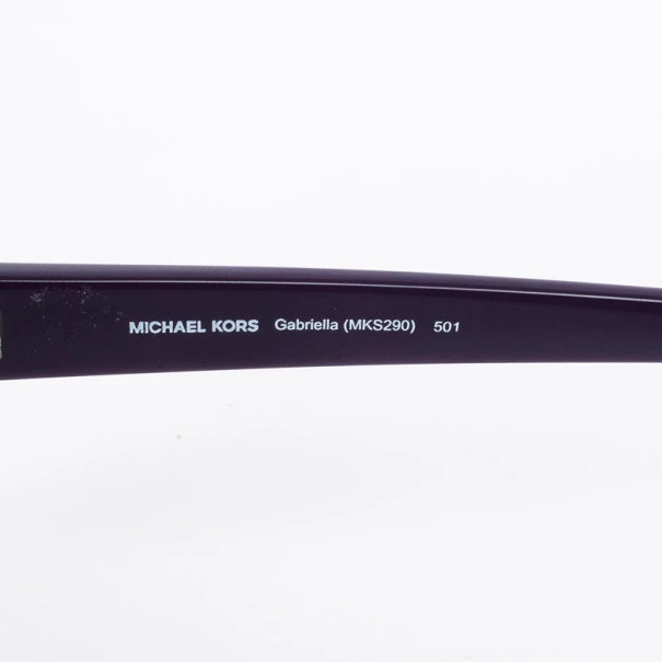 Michael Kors MKS290 Purple Gabriella Oversized Womens Sunglasses For Women - Image 5