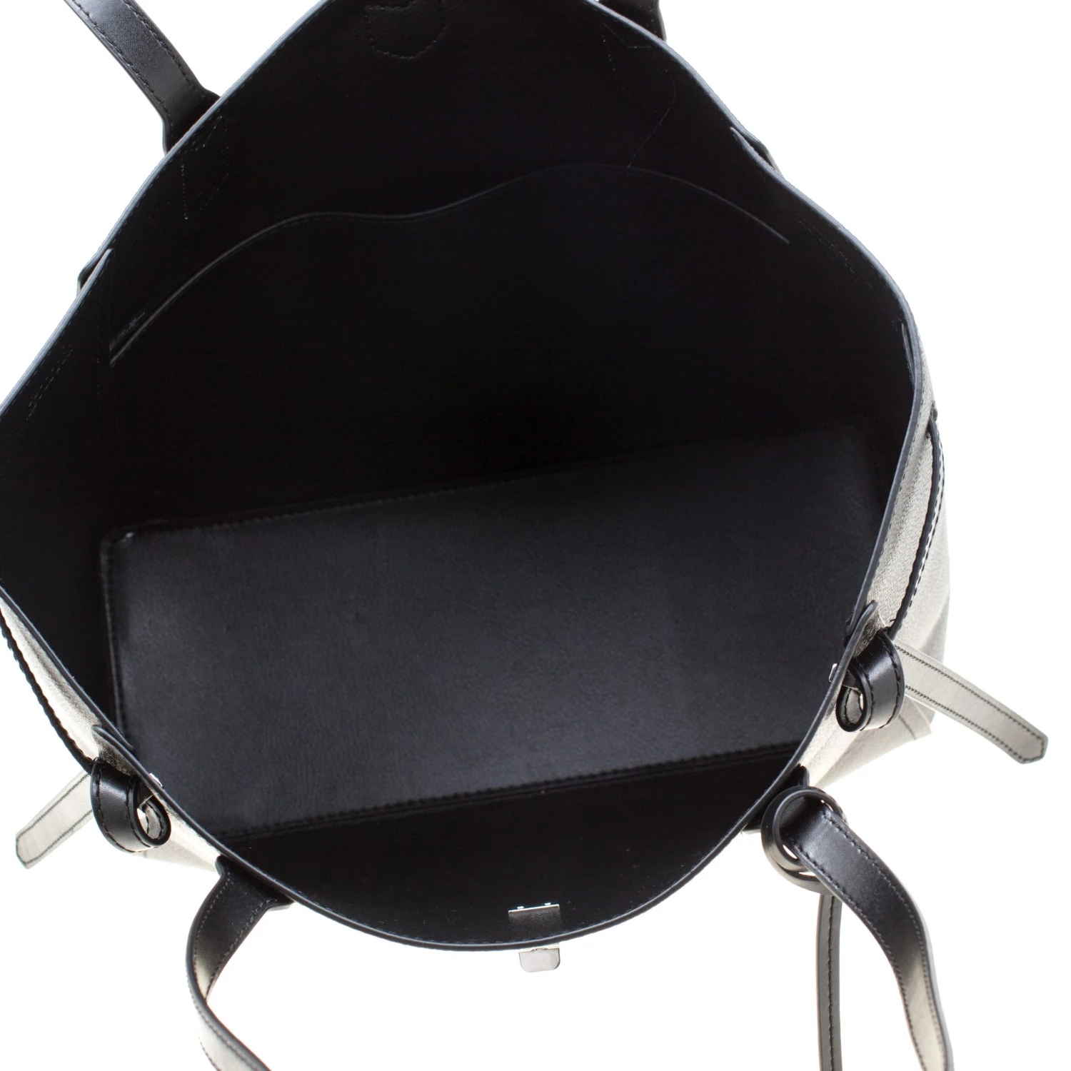 Michael Kors Black Leather Large Cassie Tote For Women - Image 7