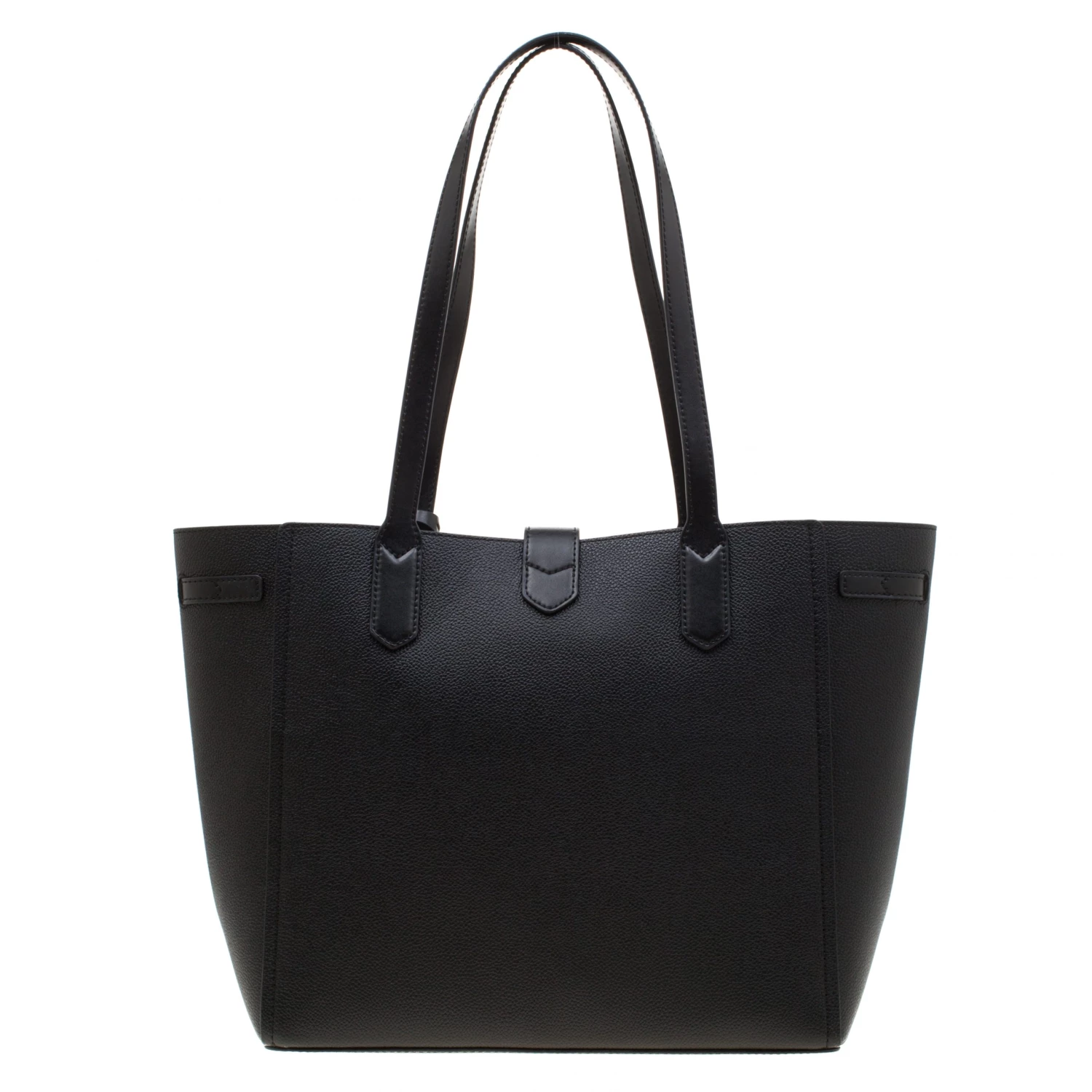 Michael Kors Black Leather Large Cassie Tote For Women - Image 4
