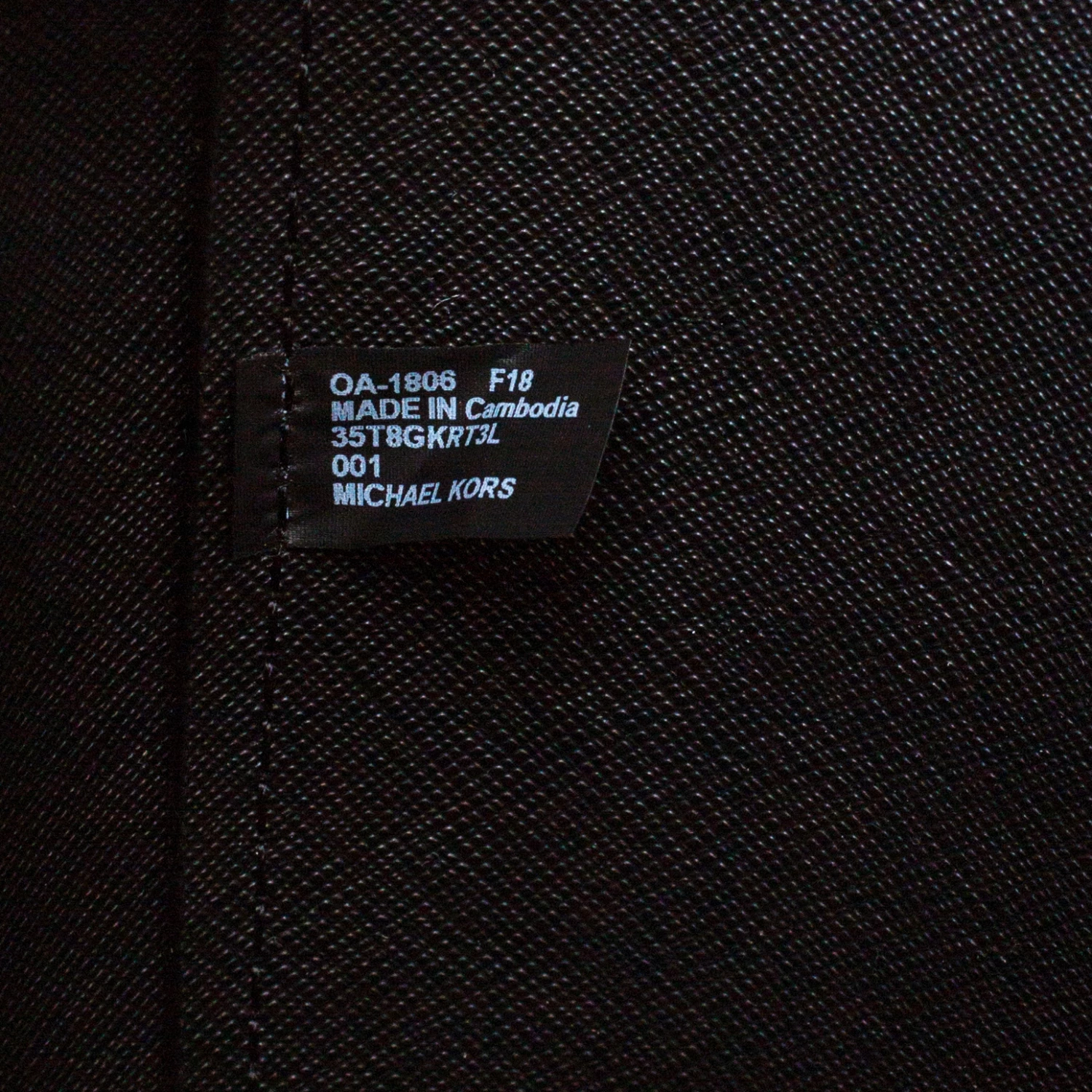 Michael Kors Black Leather Large Karson Carryall Luggage Tote For Women - Image 9