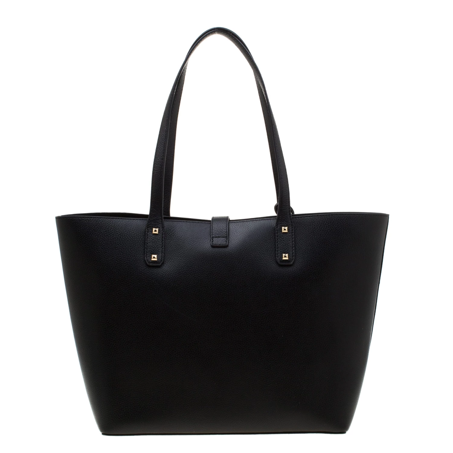 Michael Kors Black Leather Large Karson Carryall Luggage Tote For Women - Image 4