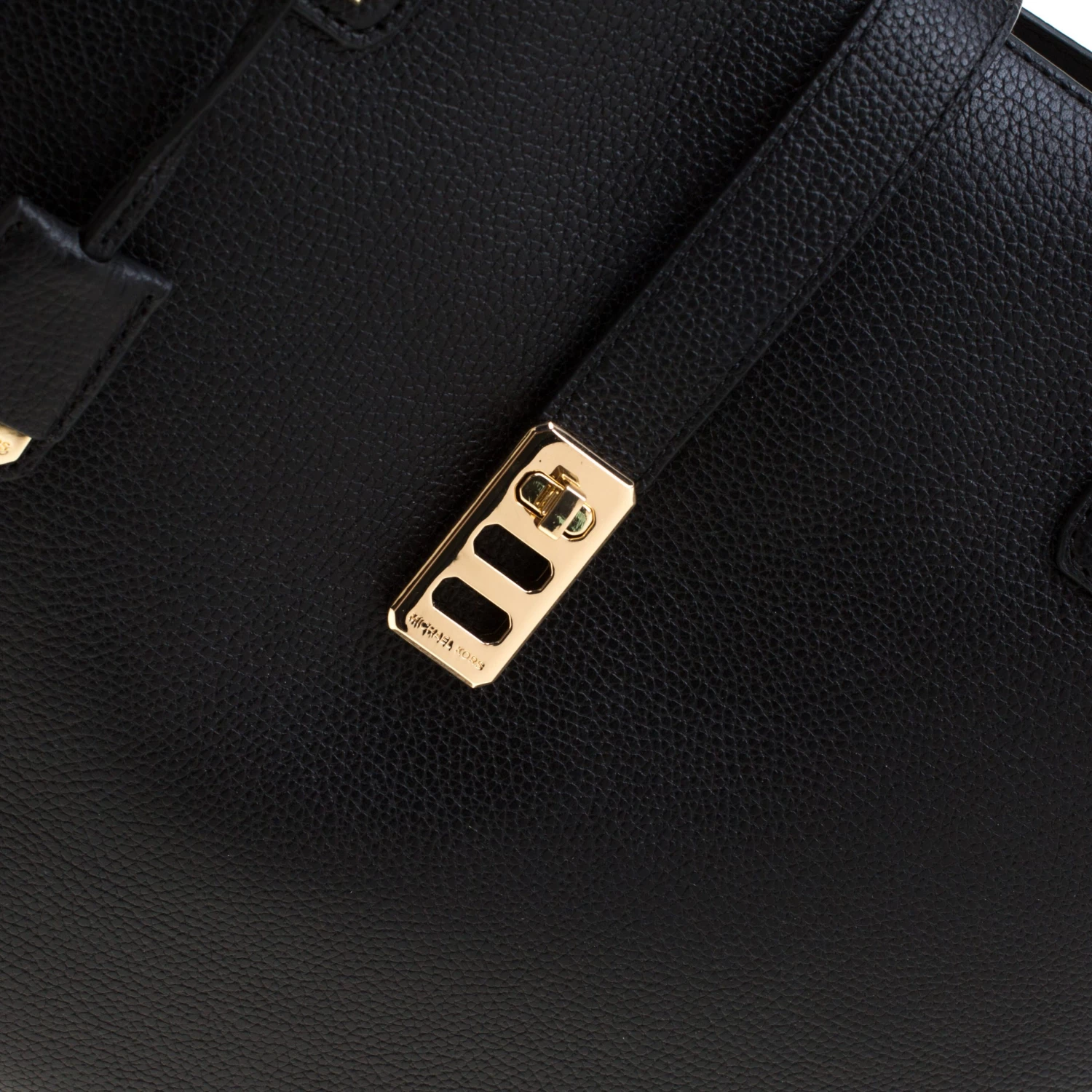 Michael Kors Black Leather Large Karson Carryall Luggage Tote For Women - Image 5