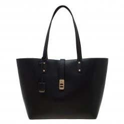 Michael Kors Black Leather Large Karson Carryall Luggage Tote For Women