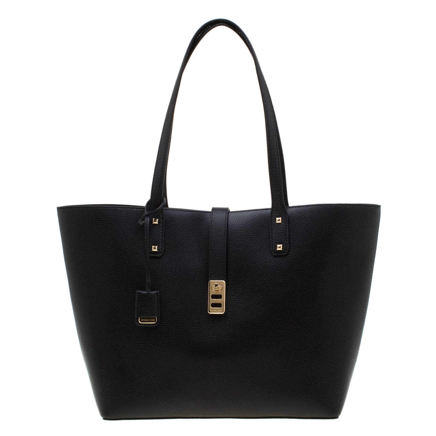 Michael Kors Black Leather Large Karson Carryall Luggage Tote For Women