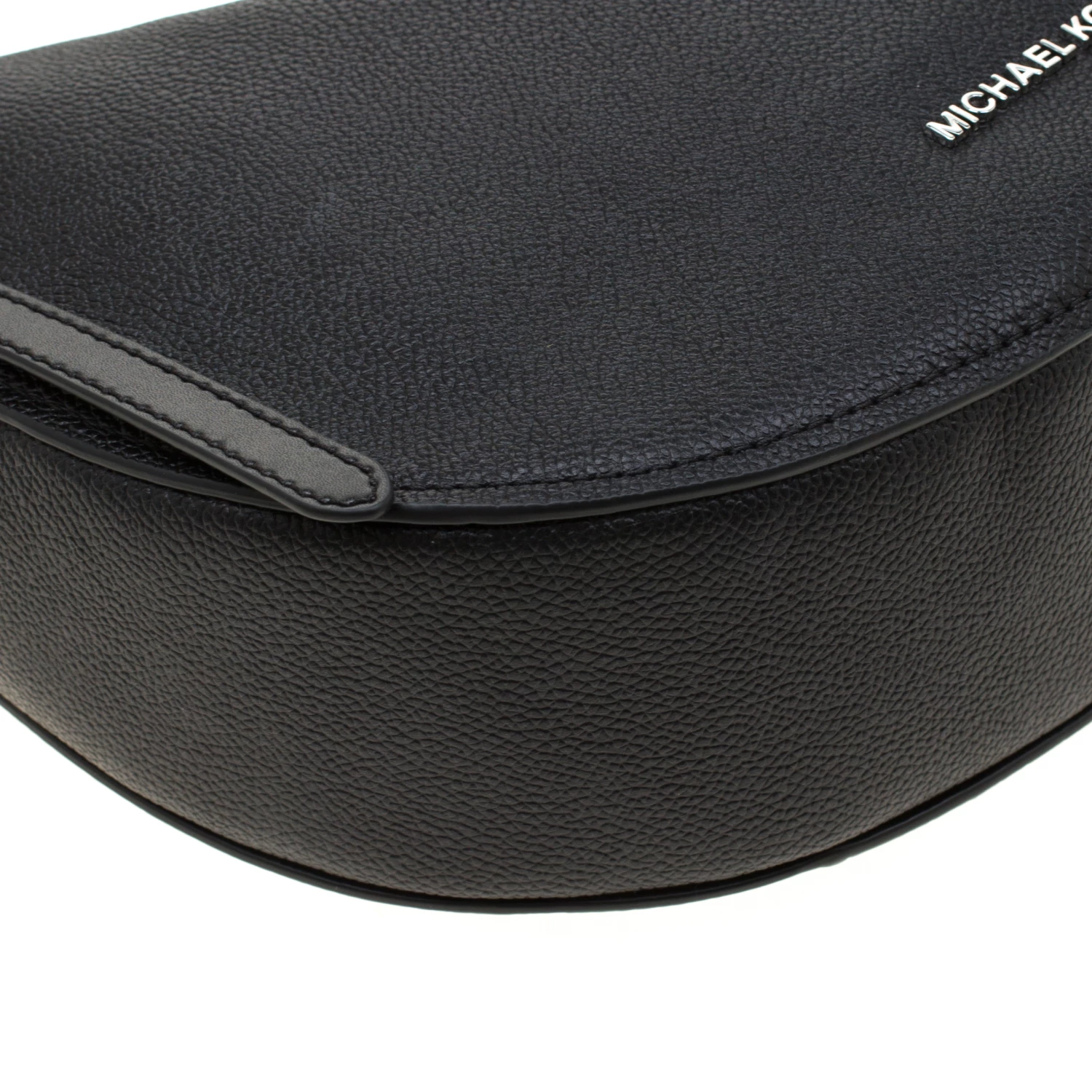 Michael Kors Black Leather Medium Cassie Hobo For Women - Image 11