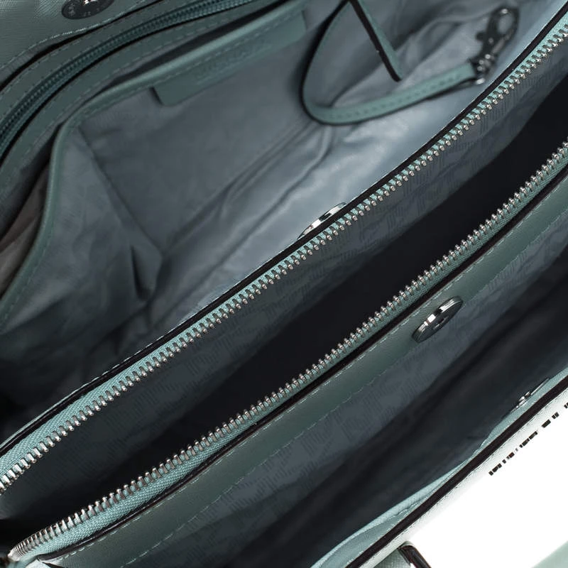 MICHAEL Michael Kors Lime Green Leather Savannah Celadon Tote For Women - Image 7