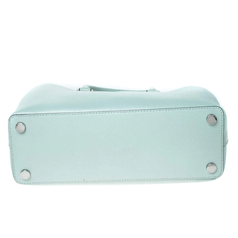 MICHAEL Michael Kors Lime Green Leather Savannah Celadon Tote For Women - Image 6