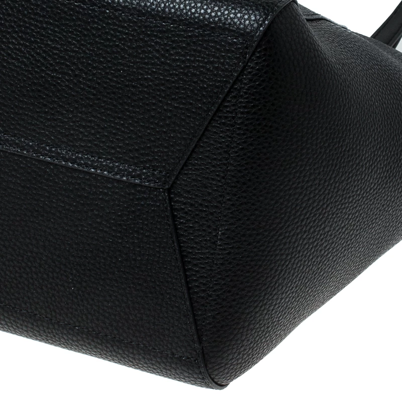 MICHAEL Michael Kors Black Leather Kimberly Bonded Tote For Women - Image 11