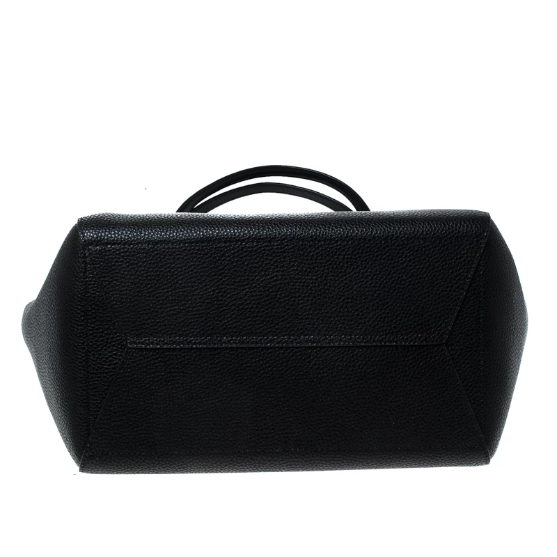 MICHAEL Michael Kors Black Leather Kimberly Bonded Tote For Women - Image 6