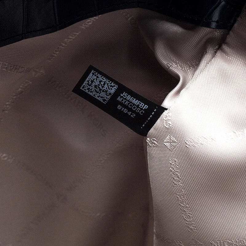 Michael Kors Navy Blue Crocodile Embossed Leather Selma Tote For Women - Image 8