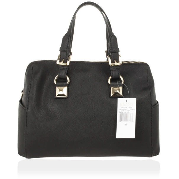 Michael Kors Black Medium Saffiano Leather Tote For Women - Image 5