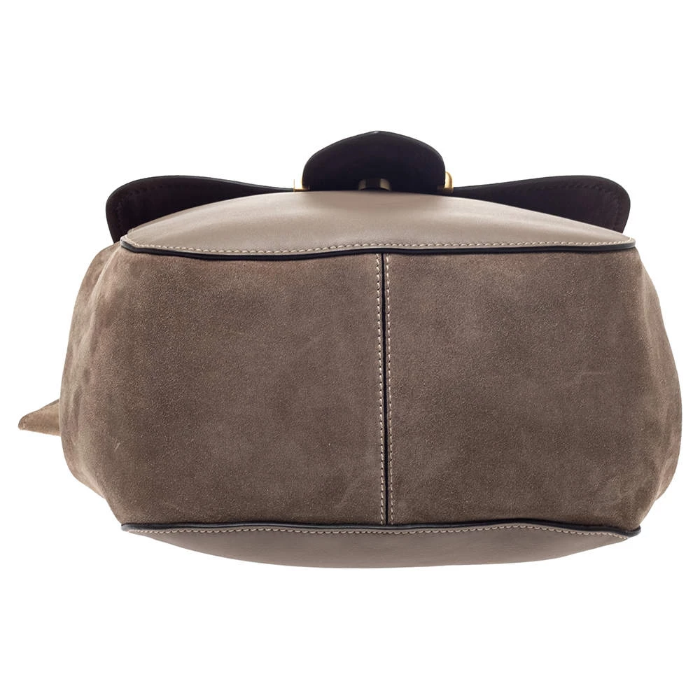 Michael Kors Taupe Leather And Nubuck Josie Hobo For Women - Image 6