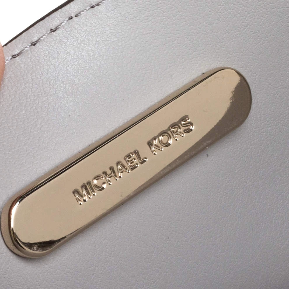 Michael Kors Grey/White Leather Mercer Tote For Women - Image 8