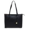 Michael Kors Black Leather Large Mercer Accordion Tote For Women