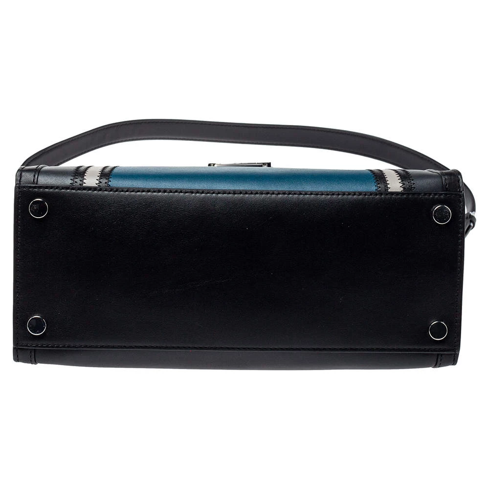 Michael Kors Tri Color Leather Whitney Top Handle Bag For Women - Image 6