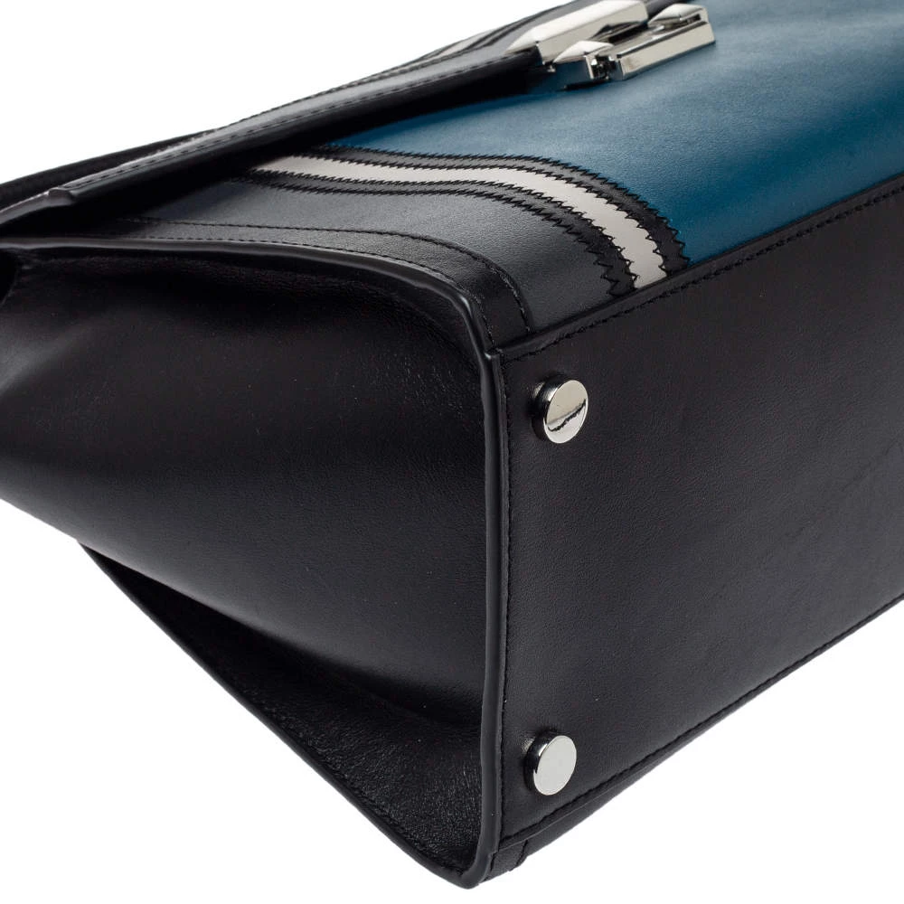 Michael Kors Tri Color Leather Whitney Top Handle Bag For Women - Image 10