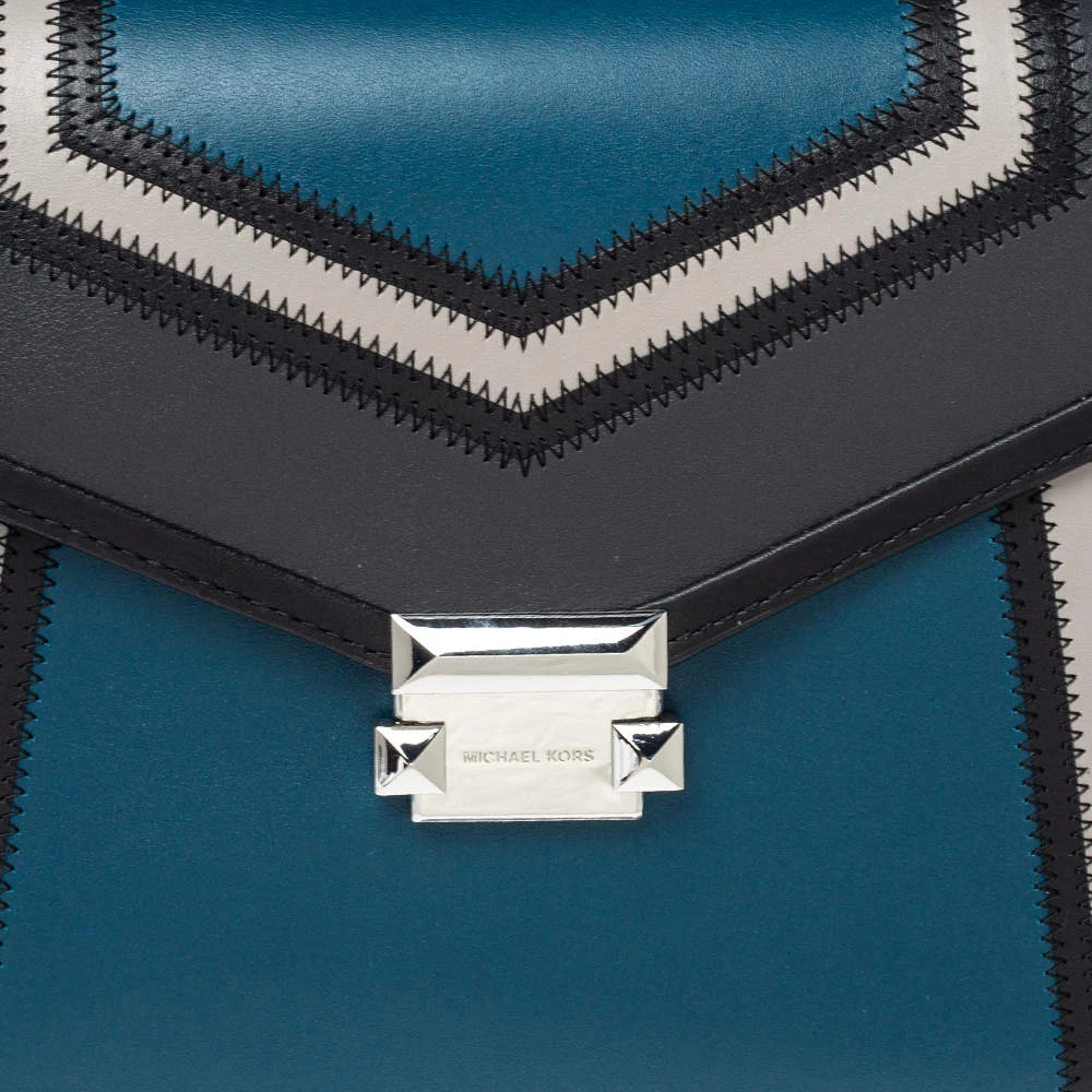 Michael Kors Tri Color Leather Whitney Top Handle Bag For Women - Image 5