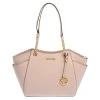 Michael Kors Powder Pink Leather Jet Set Travel Chain Tote For Women