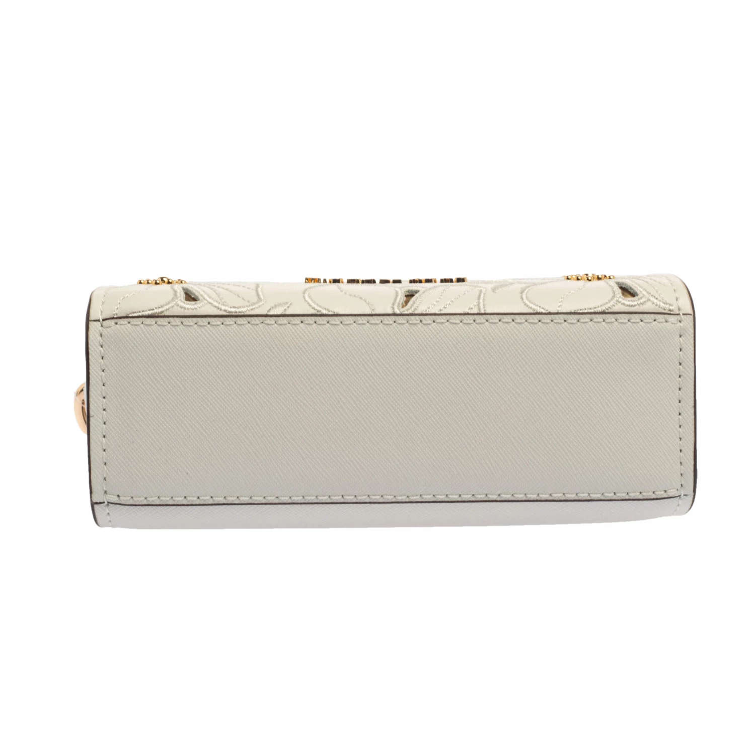Michael Kors White Leather Studded Sofia Shoulder Bag For Women - Image 6