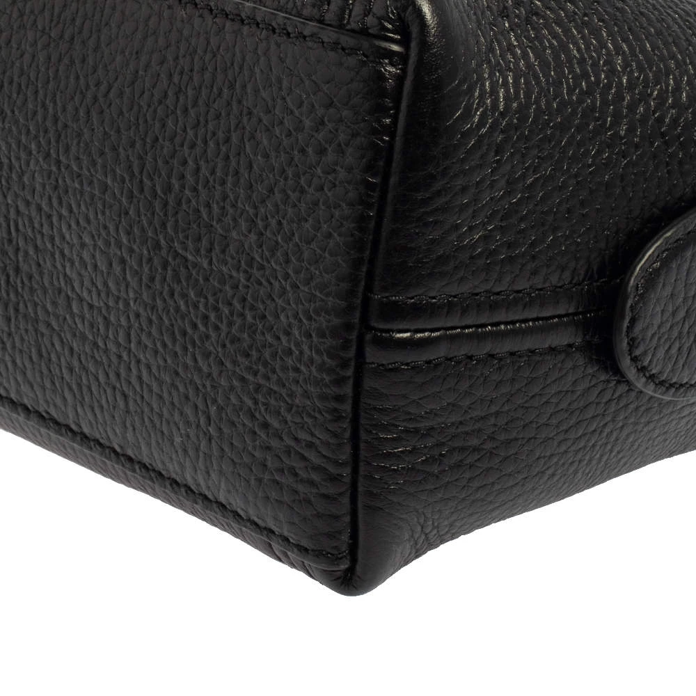 Michael Kors Black Leather Medium Jet Set Chain Shoulder Bag For Women - Image 12