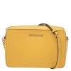 Michael Kors Butter Yellow Leather Camera Crossbody Bag For Women