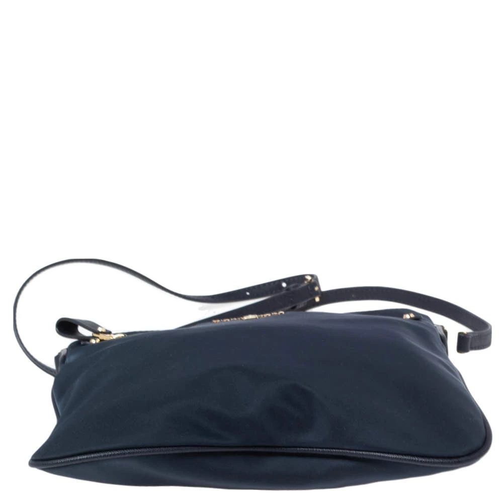 Michael Kors Navy Blue Nylon Large Kelsey Messenger Bag For Women - Image 6