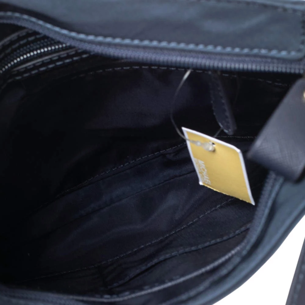 Michael Kors Navy Blue Nylon Large Kelsey Messenger Bag For Women - Image 7