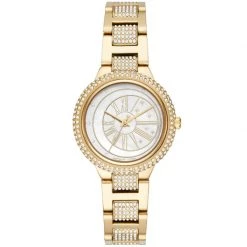 Michael Kors MOP Gold Plated Steel Taryn MK6567 Women's Wristwatch 33MM For Women