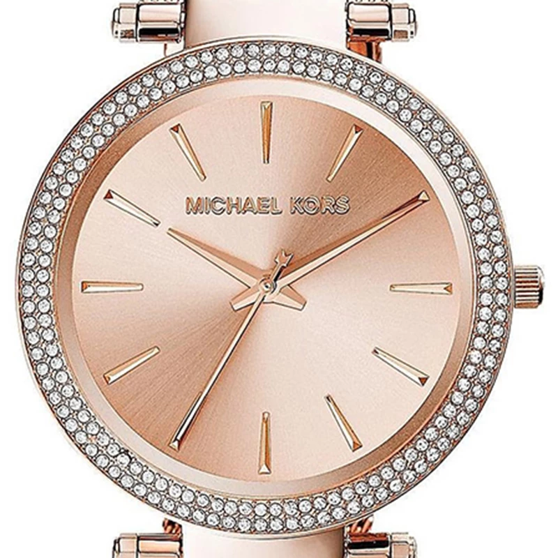 Michael Kors Rose Gold Plated Steel Darci MK3369 Women's Wristwatch 39MM For Women - Image 2
