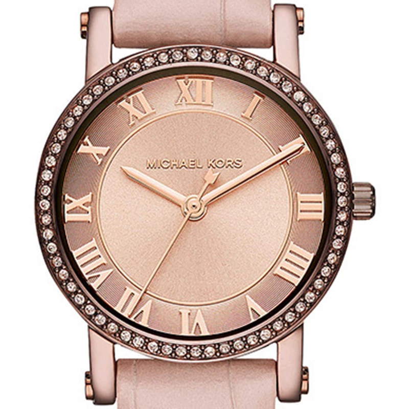 Michael Kors Rose Gold Stainless Steel Norie MK2723 Women's Wristwatch 28MM For Women - Image 2