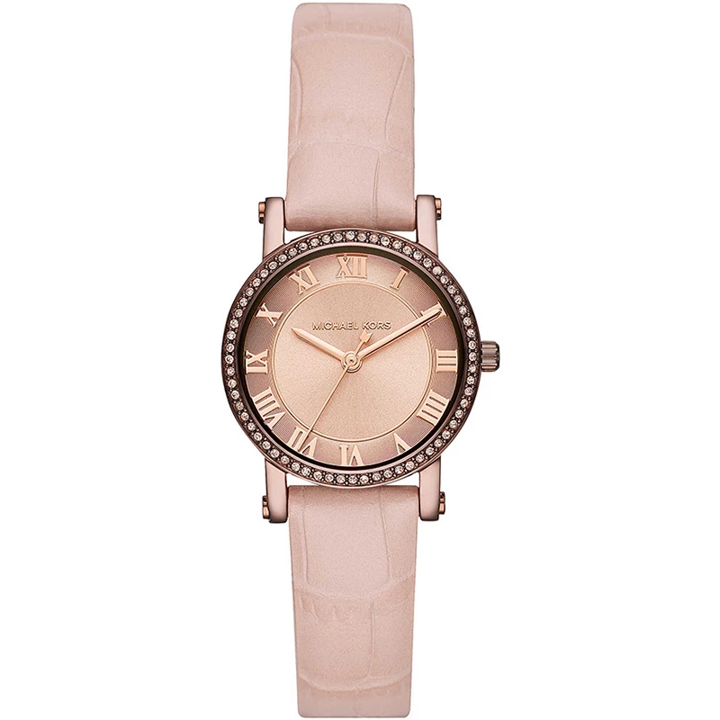 Michael Kors Rose Gold Stainless Steel Norie MK2723 Women's Wristwatch 28MM For Women