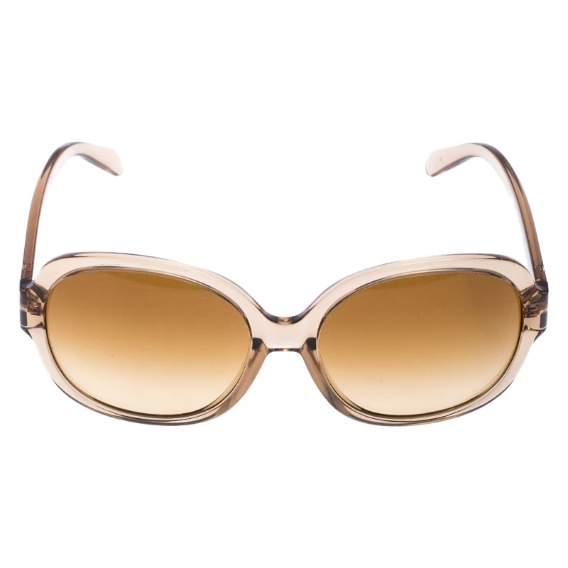 Michael Kors Beige/Brown Gradient MK 6021 Corte Oversized Square Sunglasses For Women - Image 2
