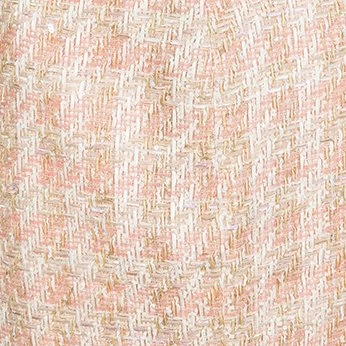 Michael Kors Pink Tweed Sequin Embellished Skirt Suit L For Women - Image 6