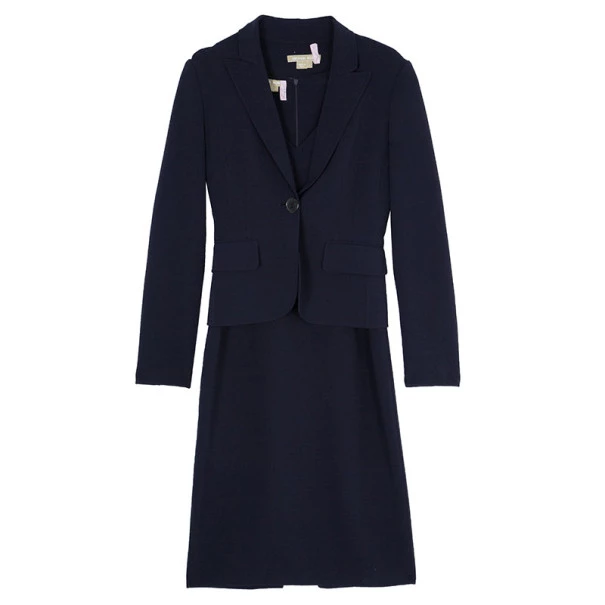 Michael Kors Plum Wool Dress Suit S For Women