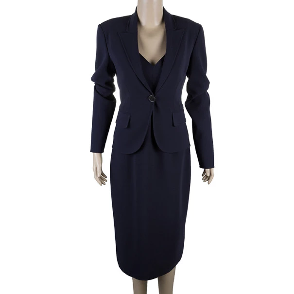 Michael Kors Plum Wool Dress Suit S For Women - Image 2