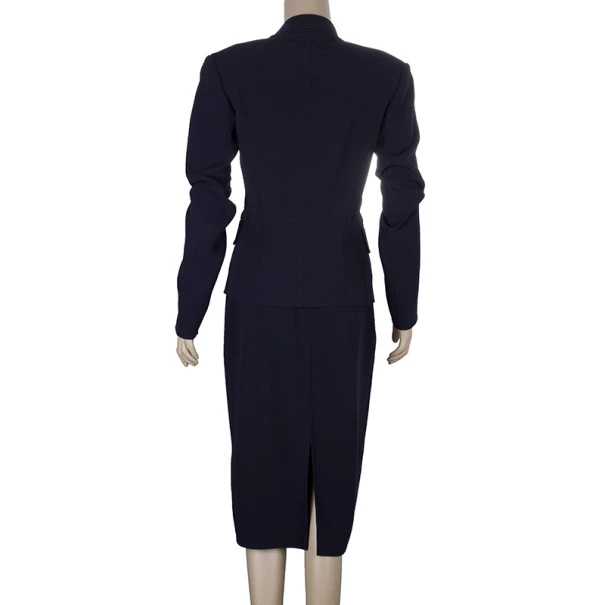 Michael Kors Plum Wool Dress Suit S For Women - Image 3
