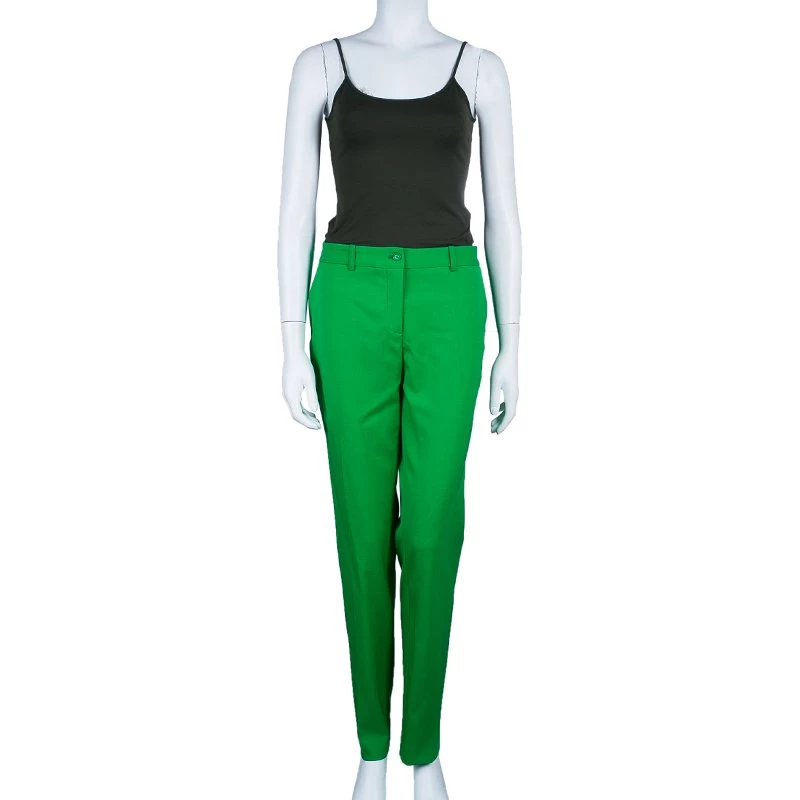 Michael Kors Green Tailored Trousers L For Women - Image 2