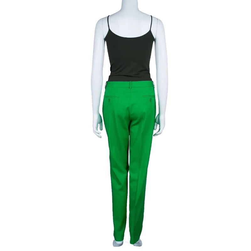 Michael Kors Green Tailored Trousers L For Women - Image 3