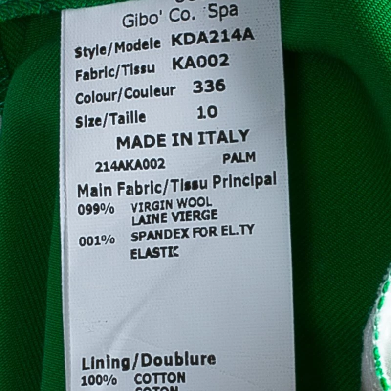 Michael Kors Green Tailored Trousers L For Women - Image 9