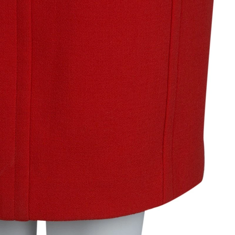 Michael Kors Red Knit Sleeveless Dress L For Women - Image 7
