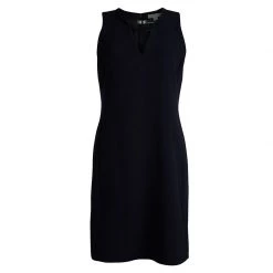 Michael Kors Navy Blue Sleeveless Shift Dress M For Women