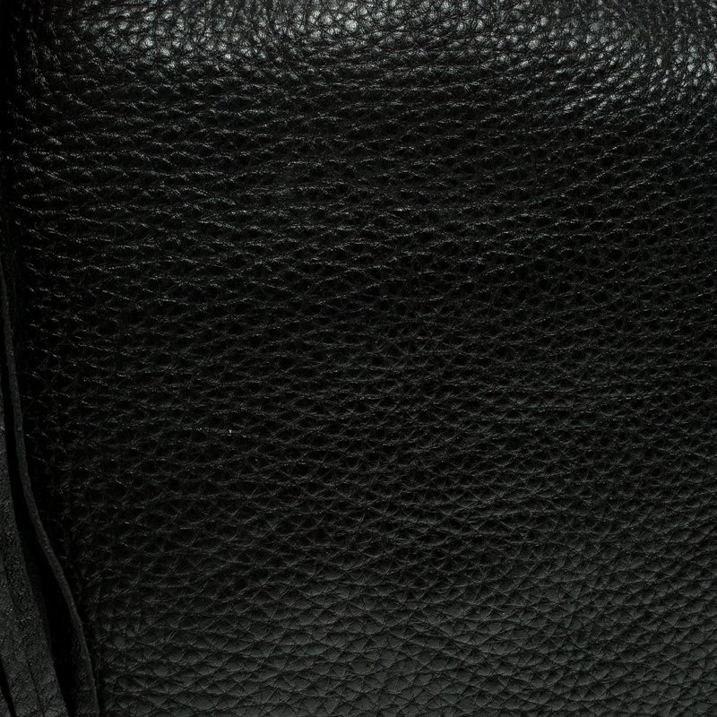 Michael Kors Black Leather Weston Shoulder Bag For Women - Image 5